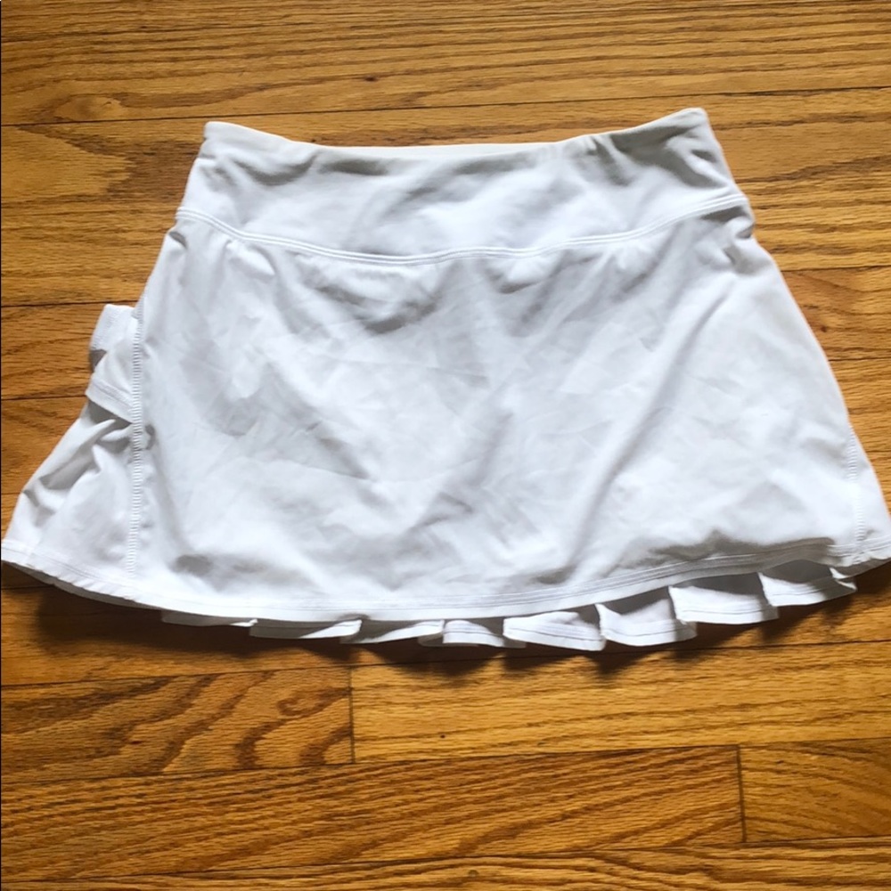 Lululemon white skirt